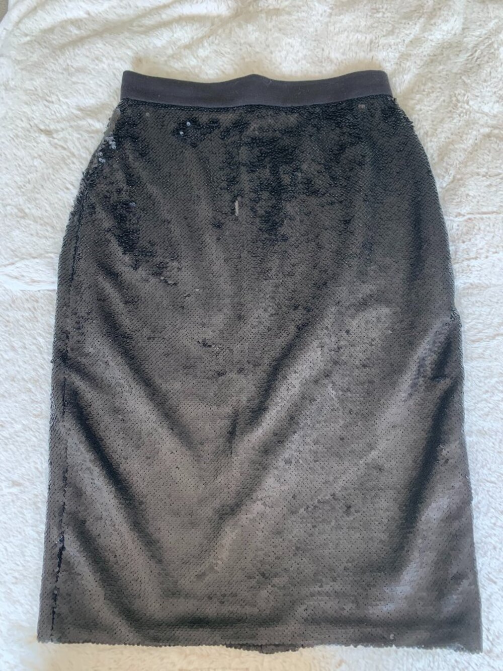 Banana Republic Black Sequin Skirt Size 4